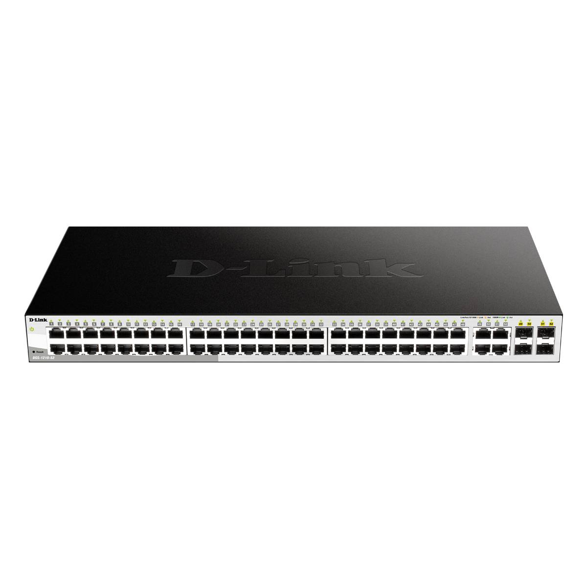 DGS-1210-52 Smart+ Managed Switch 48x Gigabit Ethernet, 4x GbE/SFP Combo