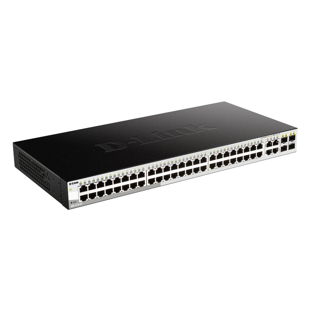 DGS-1210-52 Smart+ Managed Switch 48x Gigabit Ethernet, 4x GbE/SFP Combo