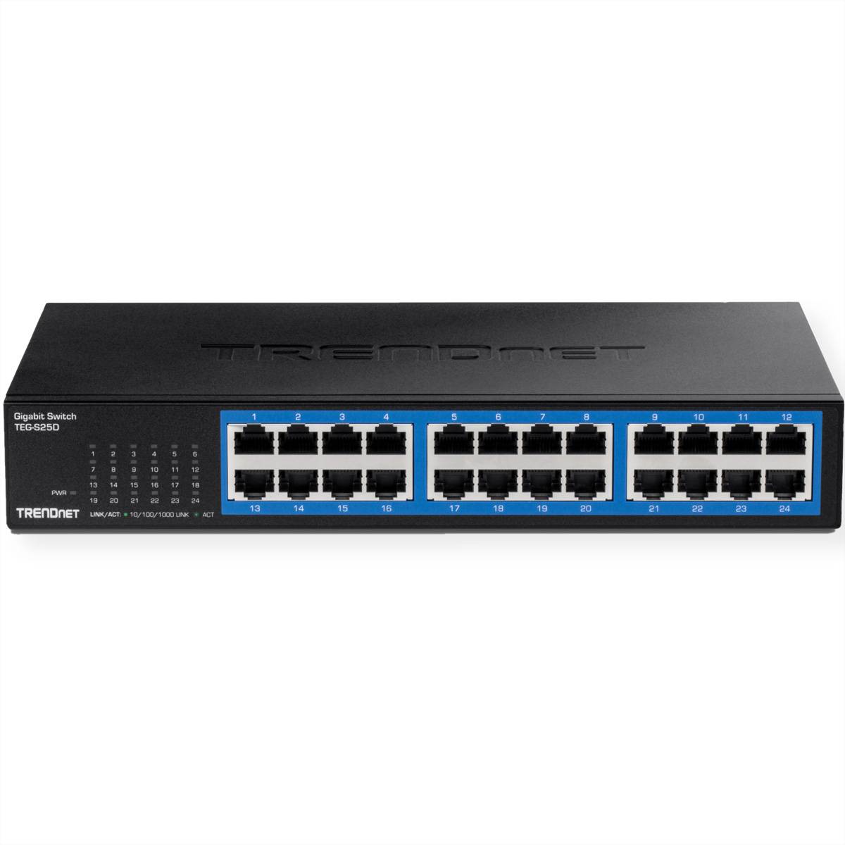 TRENDnet TEG-S25D 24 Port Desktop Gigabit Switch
