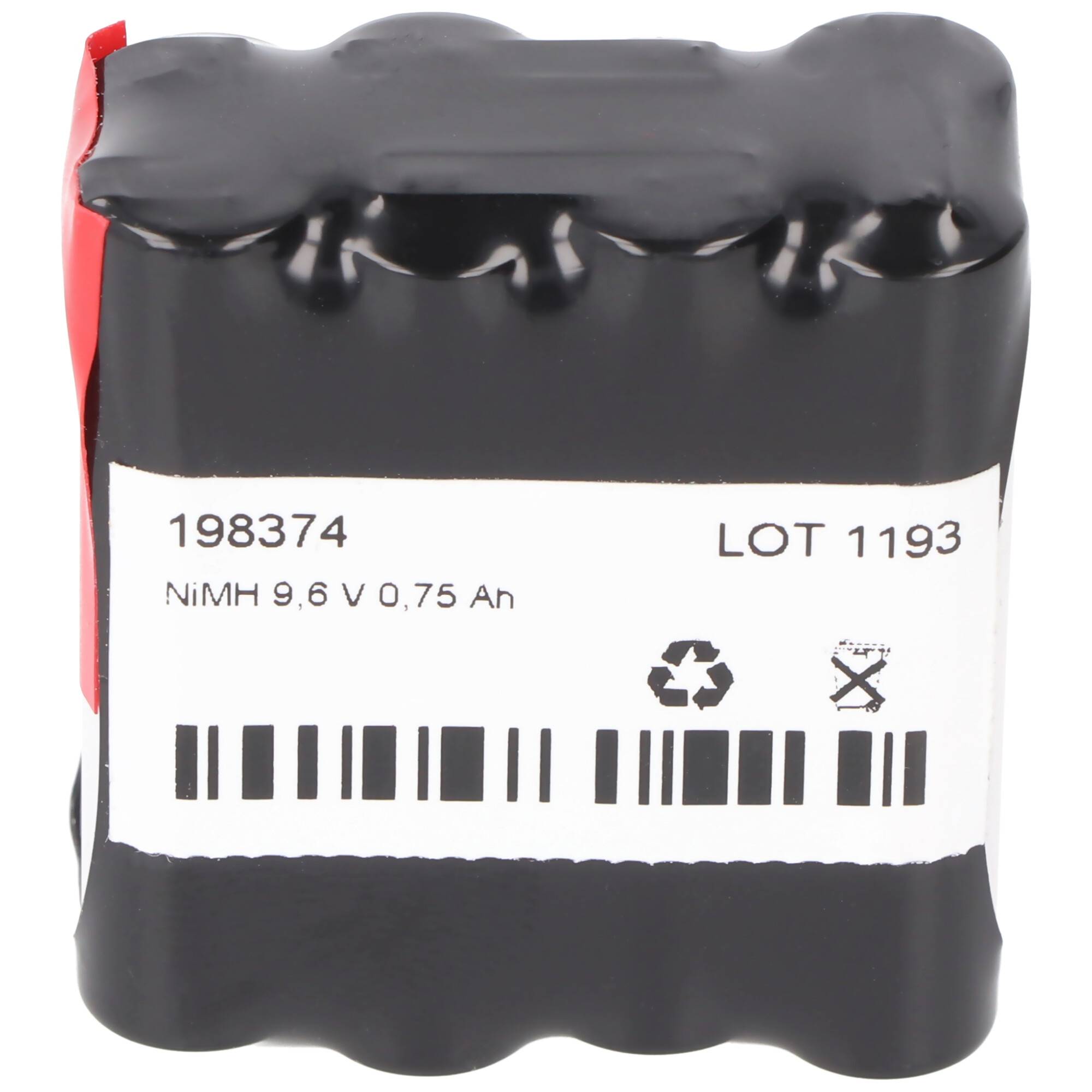 eneloop Akkupack 9,6V, 800mAh AAA, Anordnung F2x4, eneloop 9.6V AAA