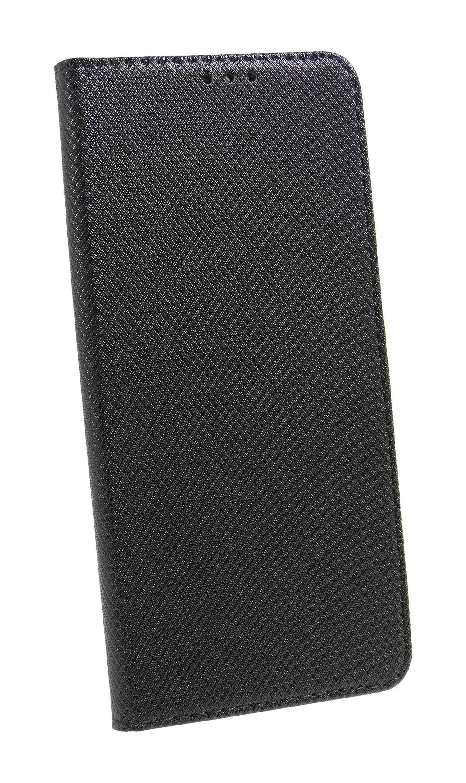 Buch Tasche "Smart" für Samsung Galaxy M33 Handy Hülle Etui Brieftasche Schutzhülle mit Standfunktion Kartenfach Schwarz