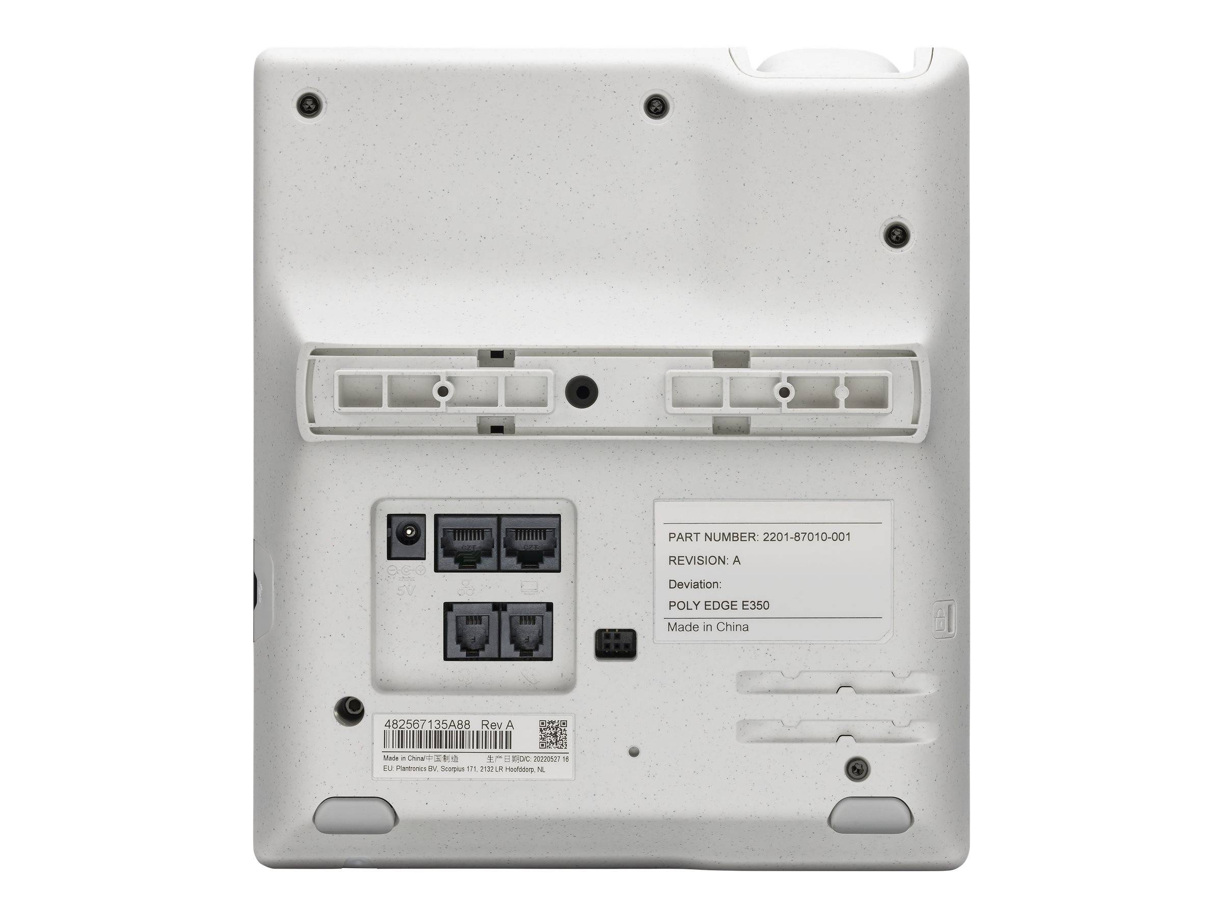 Poly Edge E320 - VoIP-Telefon mit Rufnummernanzeige/Anklopffunktion