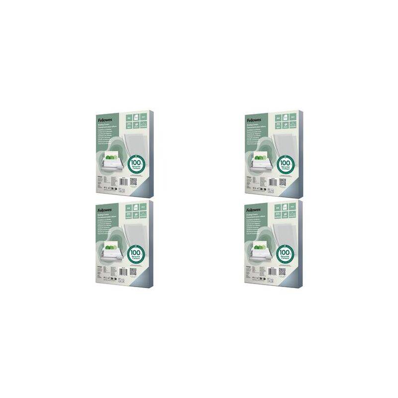 Fellowes Deckblatt, DIN A4, PET, transparent, 0,18 mm
