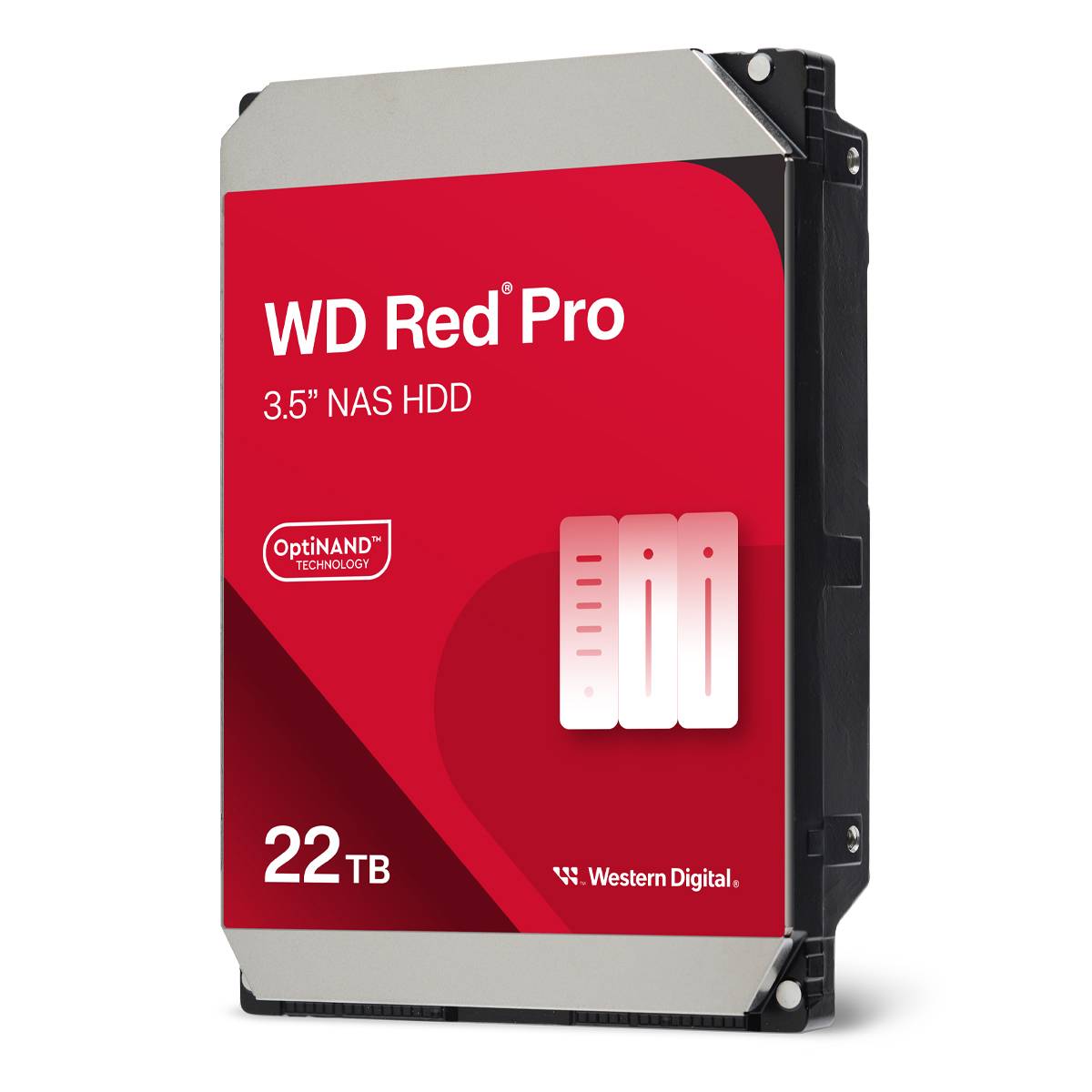 Western Digital Red Pro 22TB 3,5 Zoll SATA 6gbs - interne NAS-Festplatte CMR