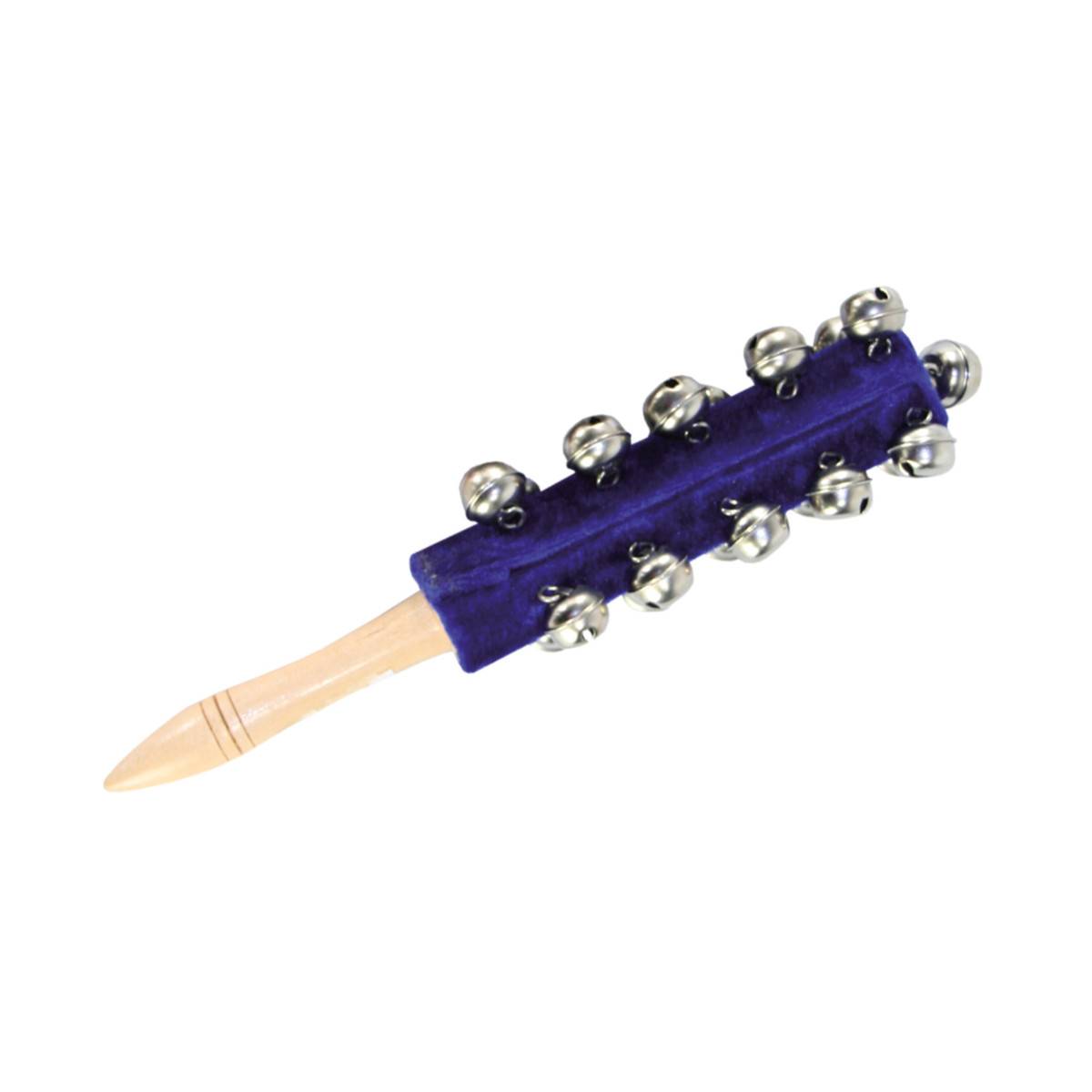 BestSaller 1081 Schellenbaum mit 21 Glocken 25 cm, blau