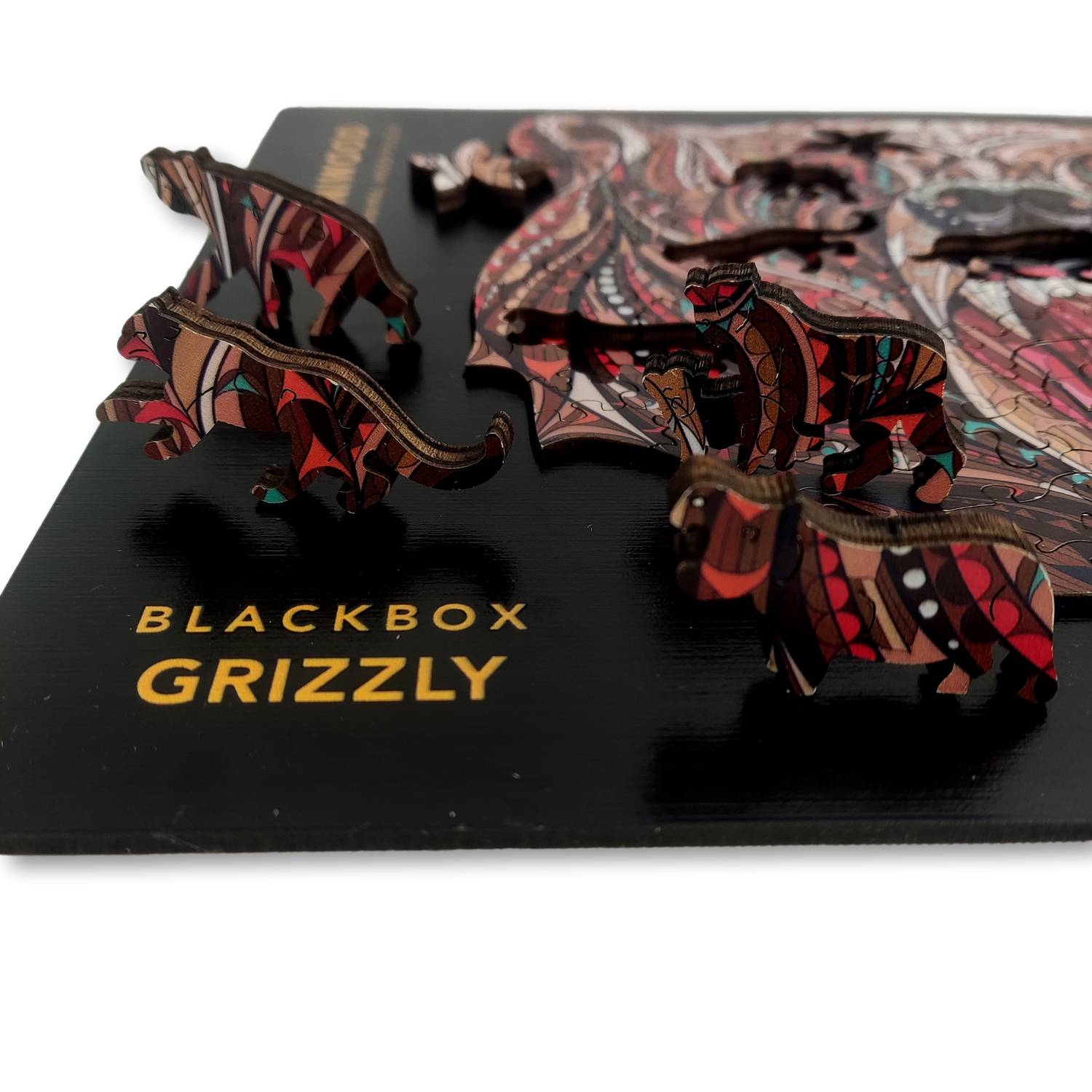 ANIWOOD Puzzle Bär M 150 Teile, Holz (22,2 x 31,5 x 3 cm), 150-teilig (1 Set)