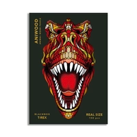 ANIWOOD Puzzle T-Rex M 150 Teile, Holz (22,2 x 31,5 x 3 cm), 150-teilig (1 Set) ANIWOOD Puzzle T-Rex M 150 Teile, Holz (22,2 x 31,5 x 3 cm), 150-teilig (1 Set)