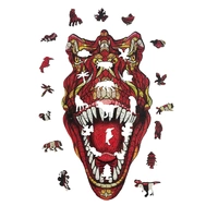 ANIWOOD Puzzle T-Rex M 150 Teile, Holz (22,2 x 31,5 x 3 cm), 150-teilig (1 Set) ANIWOOD Puzzle T-Rex M 150 Teile, Holz (22,2 x 31,5 x 3 cm), 150-teilig (1 Set)