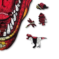 ANIWOOD Puzzle T-Rex M 150 Teile, Holz (22,2 x 31,5 x 3 cm), 150-teilig (1 Set) ANIWOOD Puzzle T-Rex M 150 Teile, Holz (22,2 x 31,5 x 3 cm), 150-teilig (1 Set)