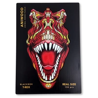 ANIWOOD Puzzle T-Rex M 150 Teile, Holz (22,2 x 31,5 x 3 cm), 150-teilig (1 Set) ANIWOOD Puzzle T-Rex M 150 Teile, Holz (22,2 x 31,5 x 3 cm), 150-teilig (1 Set)