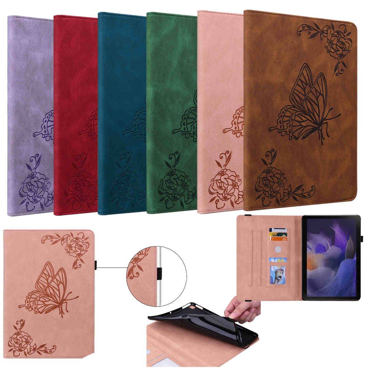 Für Tablet Design Muster Tasche Kunst-Leder Hülle Etuis Cover Schutz Case Zubehör