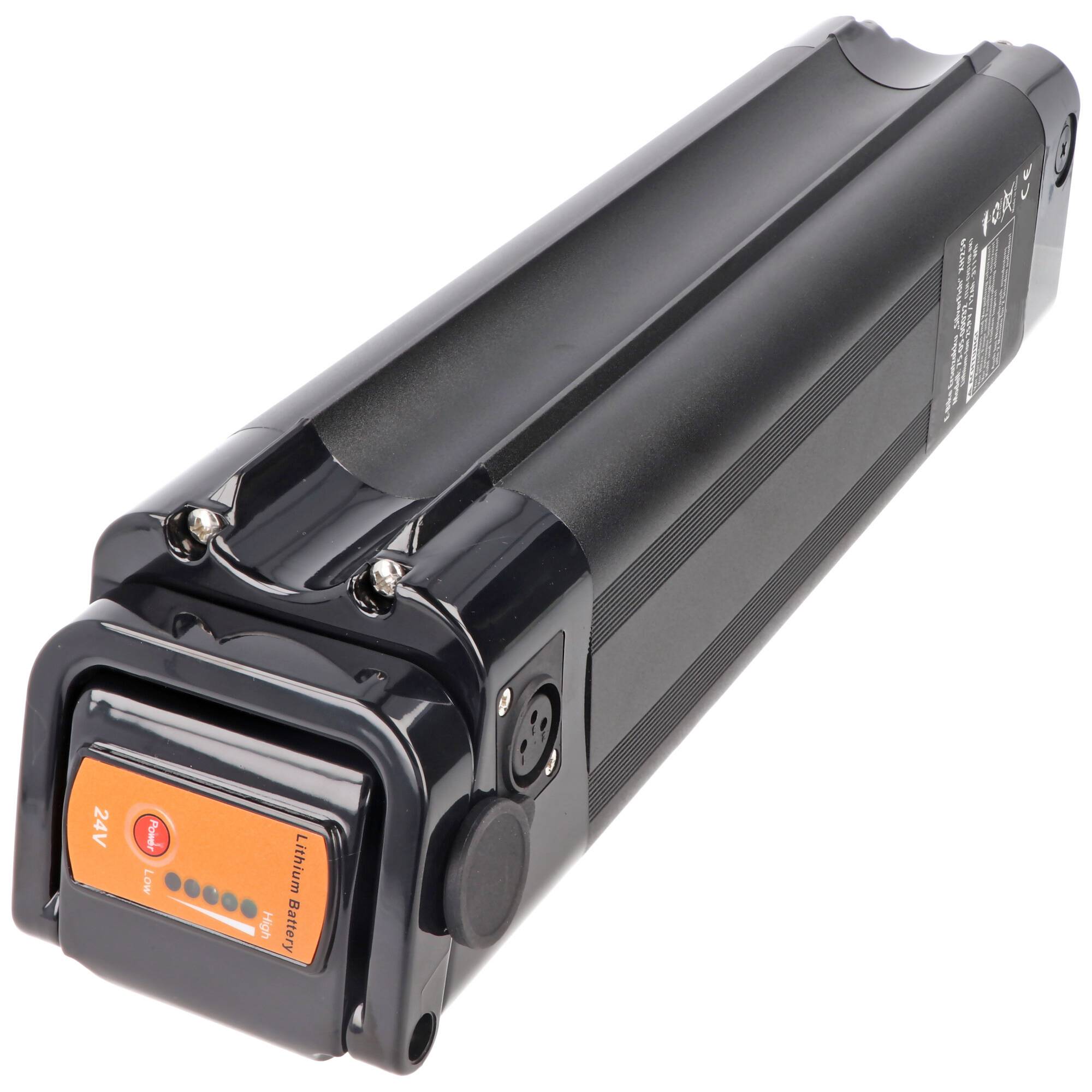 Phylion XH259-10J Akku für e-bike 24 Volt 12Ah Schwarz