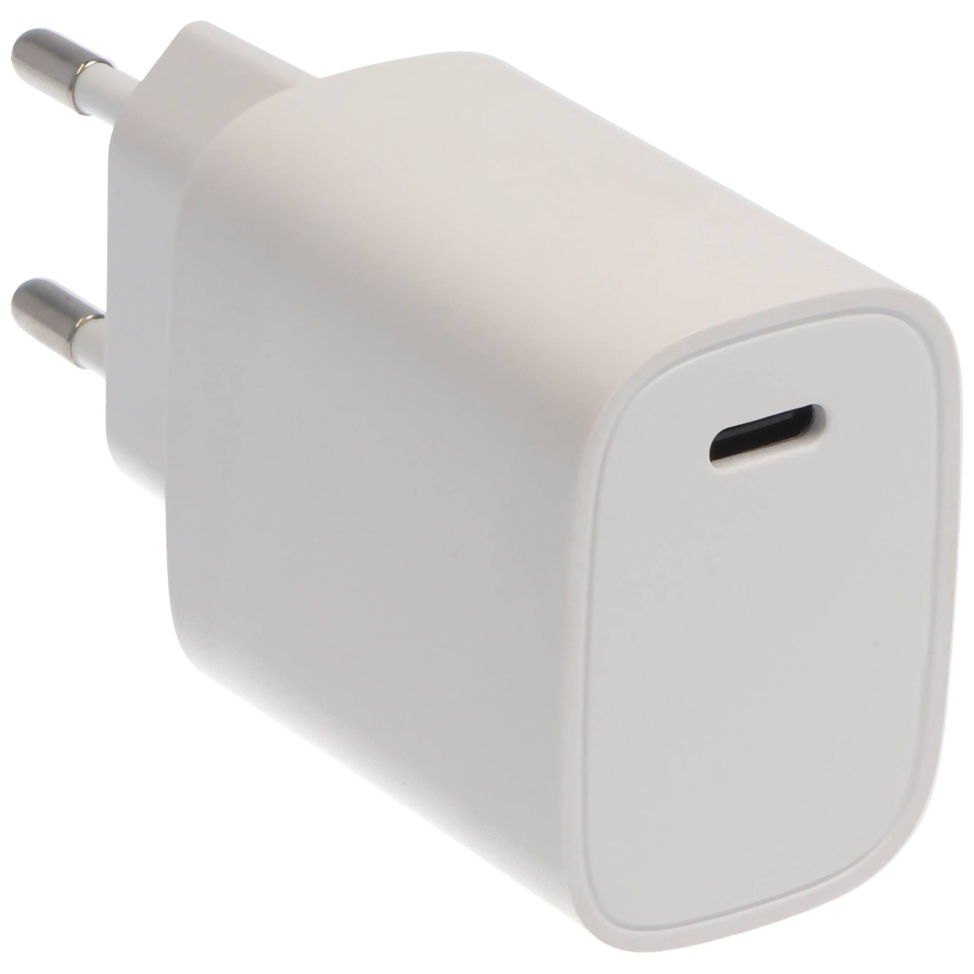 USB-C Schnell-Ladegerät max. 20W, 5V, 9V oder 12 Volt, weiss
