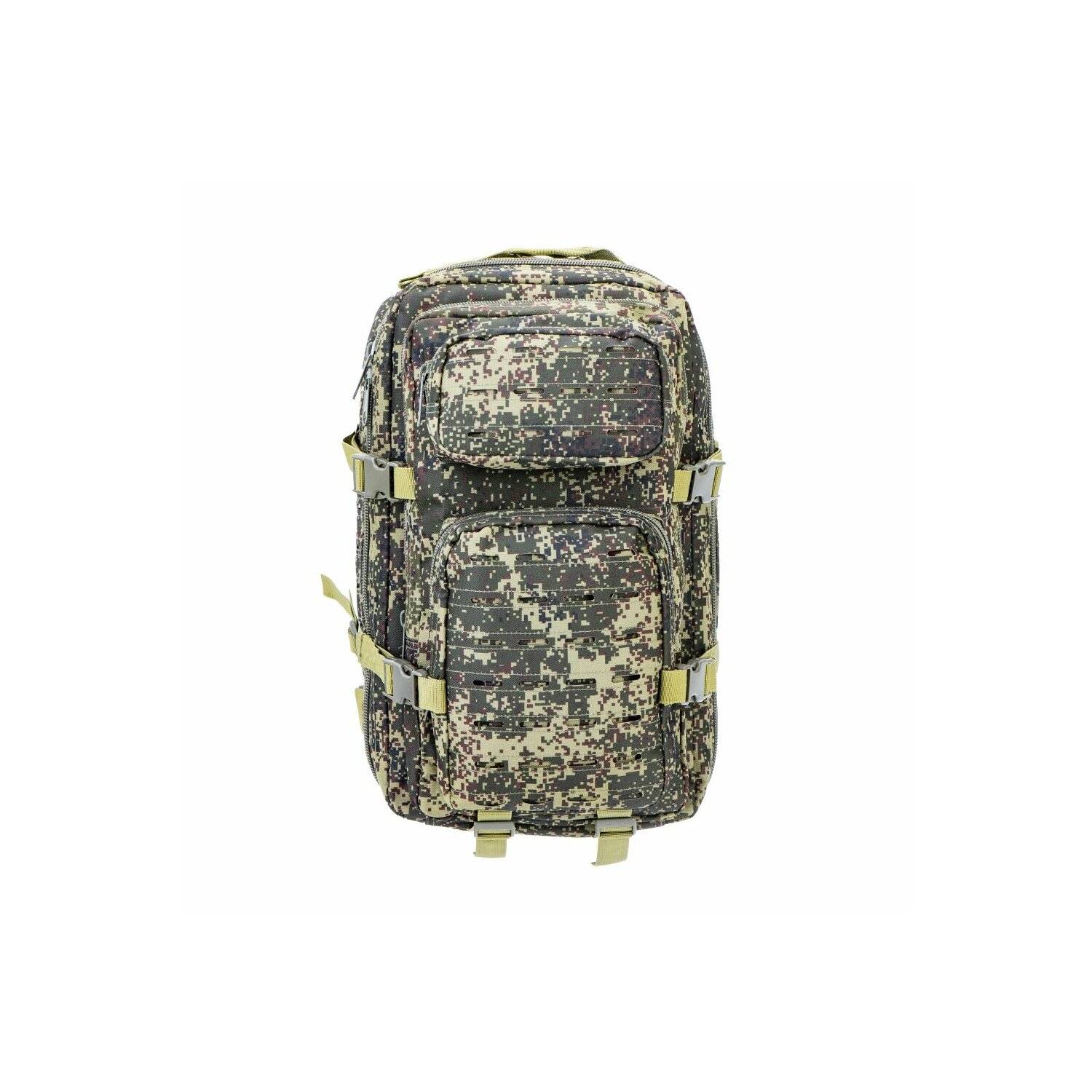 FORCELL Ranger Tactical Rucksack FALCON Laser Cut 30 Liter Camping Rucksack Wander Tasche Camouflage Wald