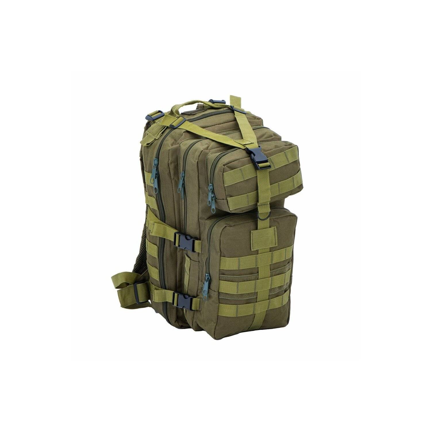 FORCELL Ranger Tactical Backpack SHARK 35 Liter Camping Rucksack Wander Tasche Olive