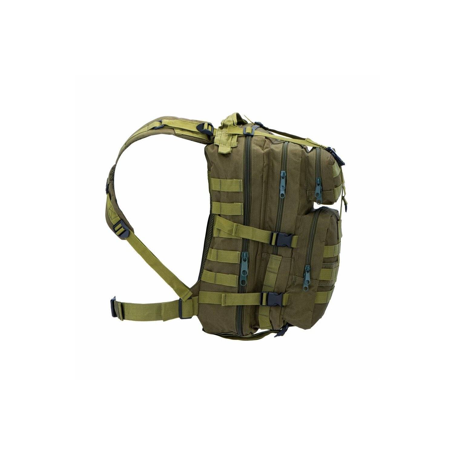 FORCELL Ranger Tactical Backpack SHARK 35 Liter Camping Rucksack Wander Tasche Olive