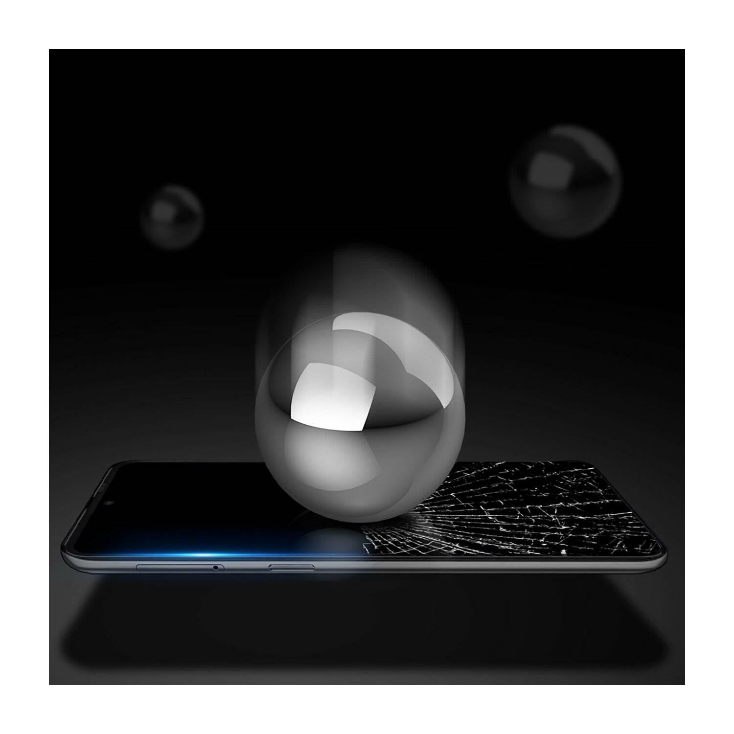 5D Schutz Glas kompatibel mit Nokia G21 / G11 Curved Folie Vollständig Klebend und Abdeckung