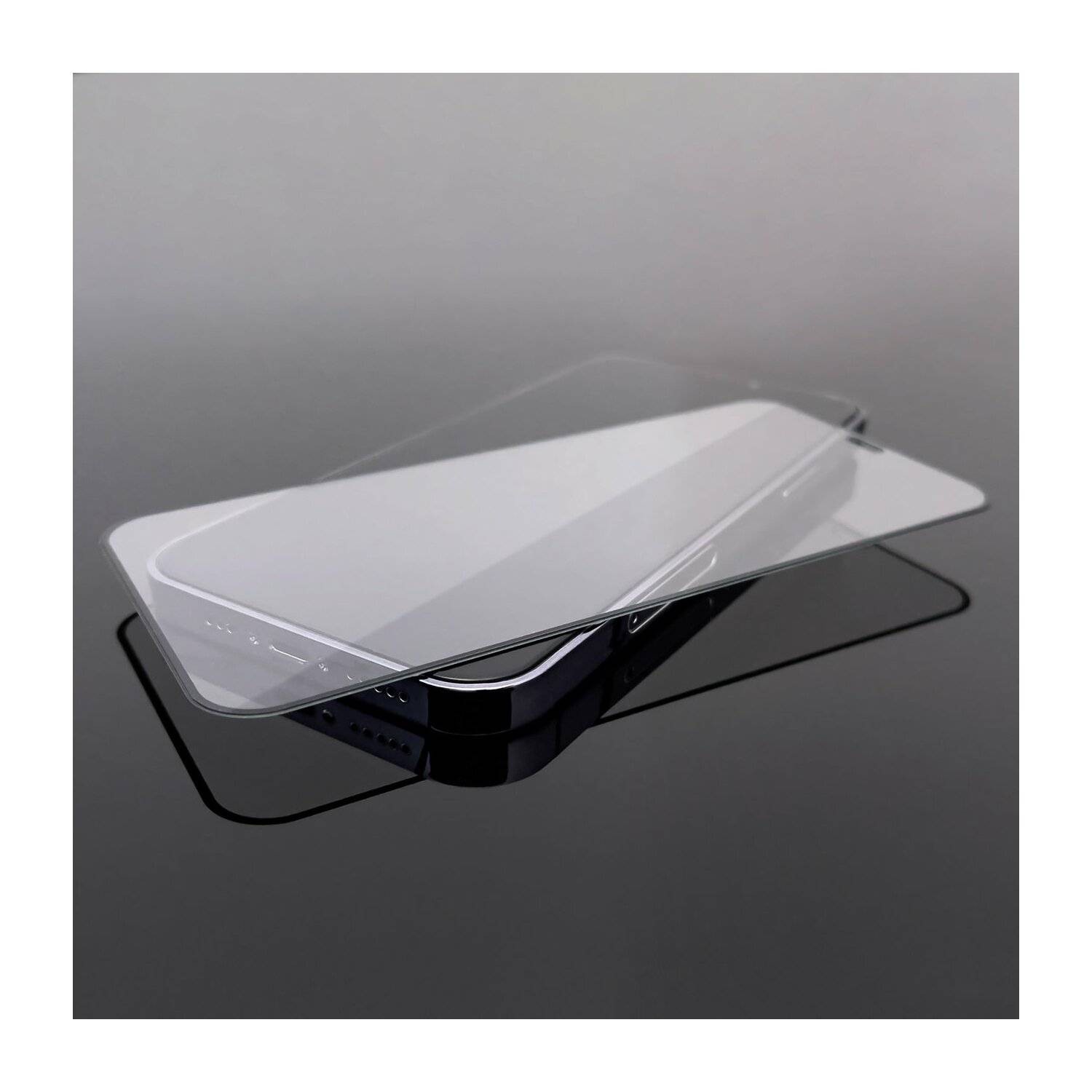 5D Schutz Glas kompatibel mit iPhone 14 Plus Curved Folie Vollständig Klebend und Abdeckung