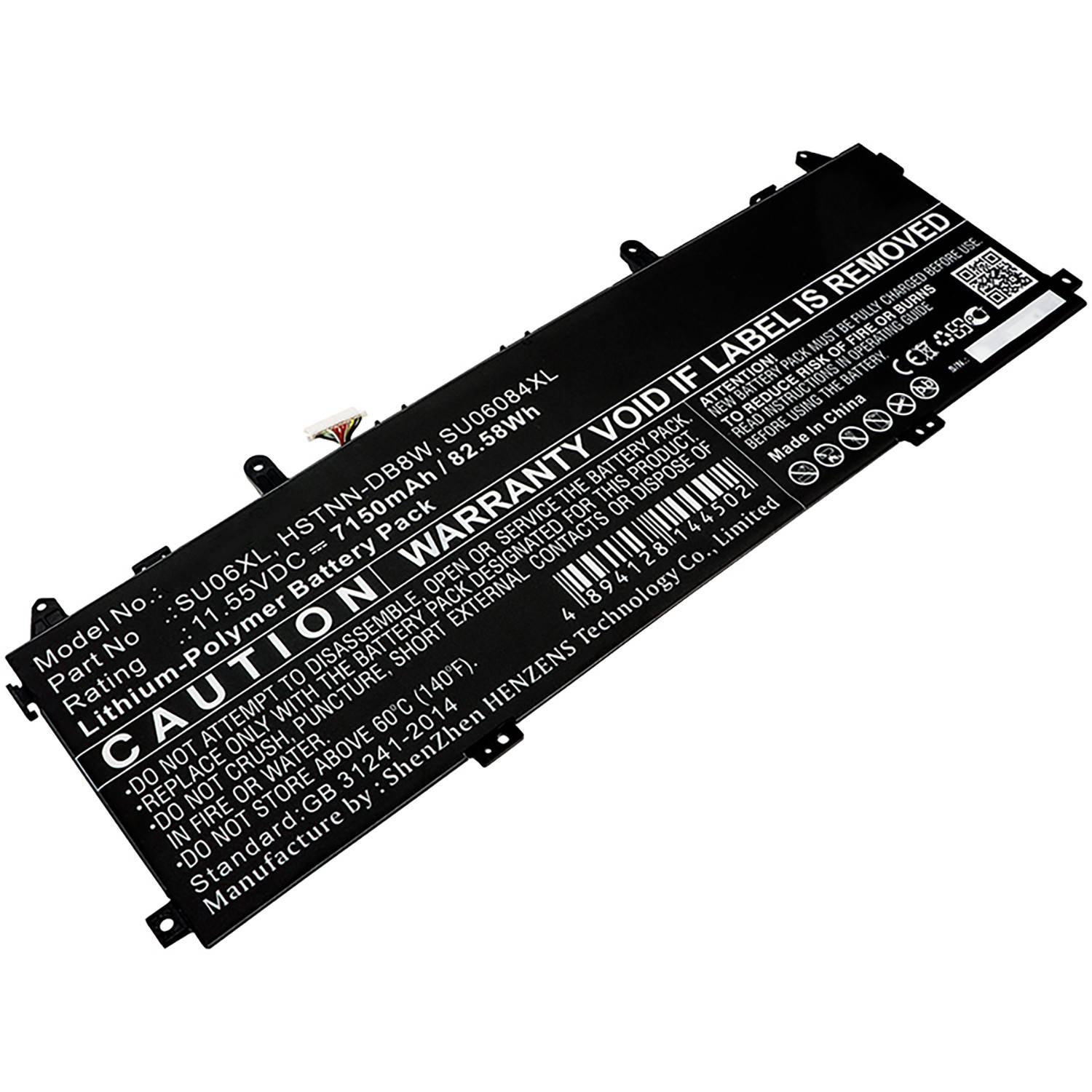 Akku kompatibel mit HP Spectre x360 15-df0322ng