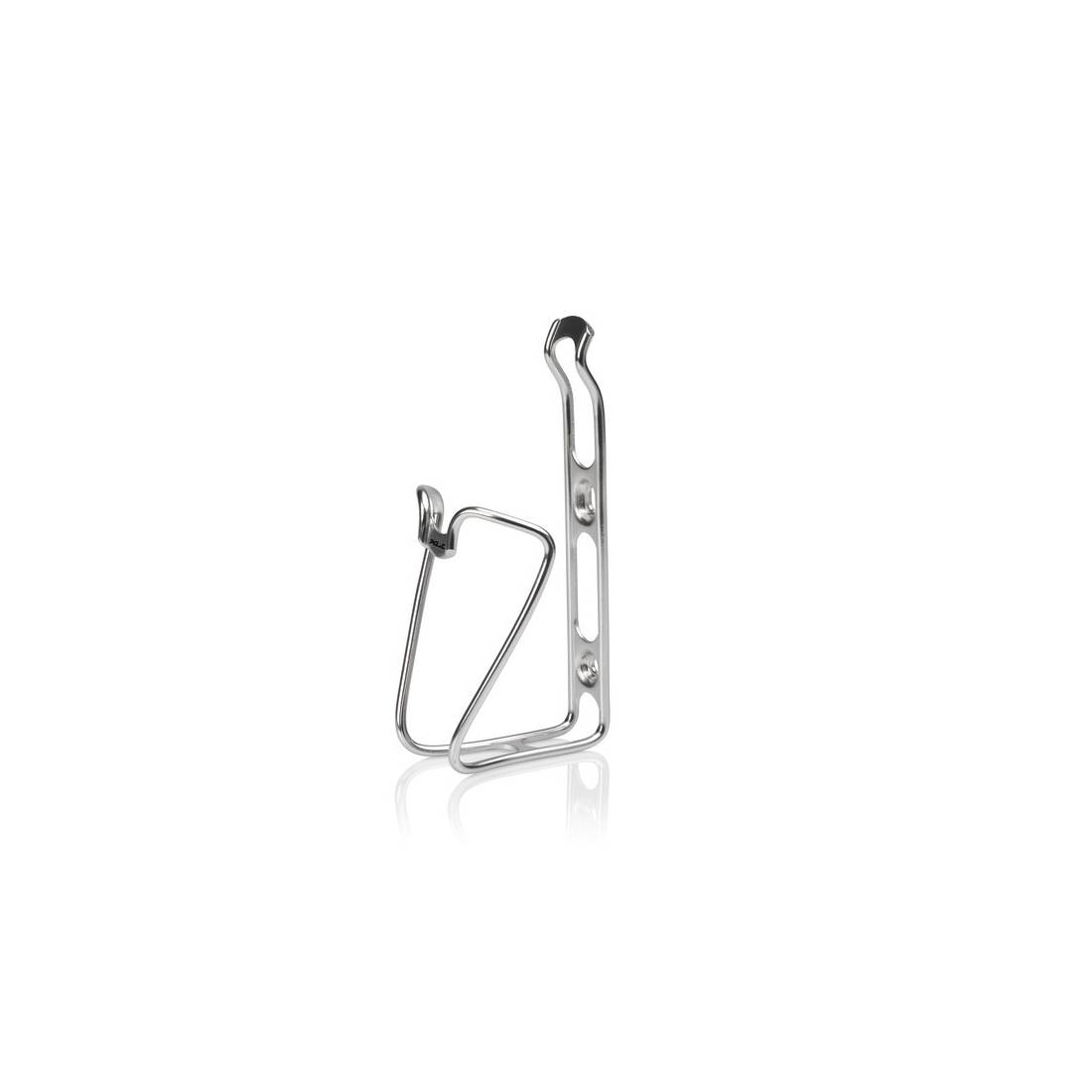 XLC BC-A10 Trinkflaschenhalter Aluminium Ø 4,3 mm, ca 44 g, silber