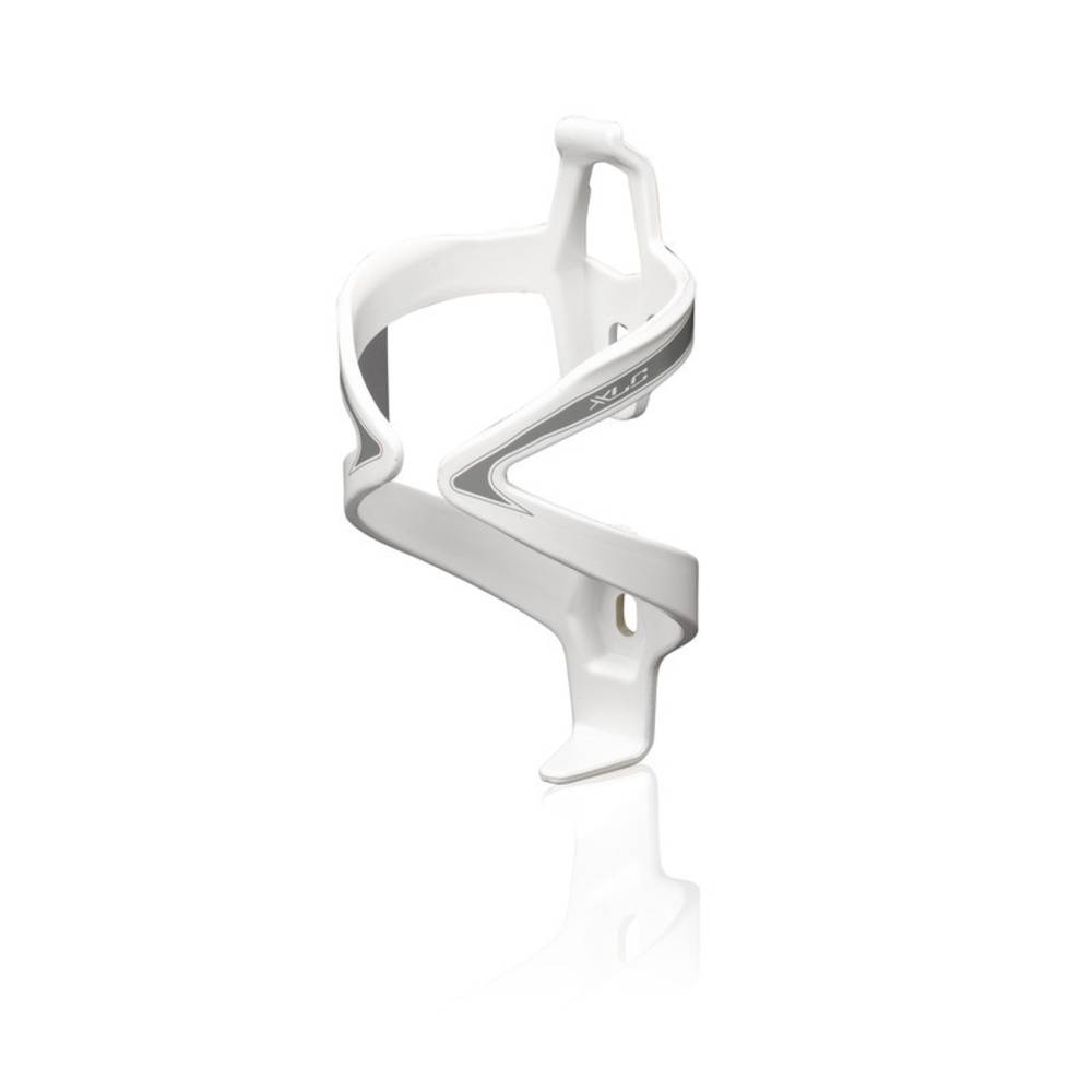 XLC Trinkflaschenhalter, weiß-glanz/grau