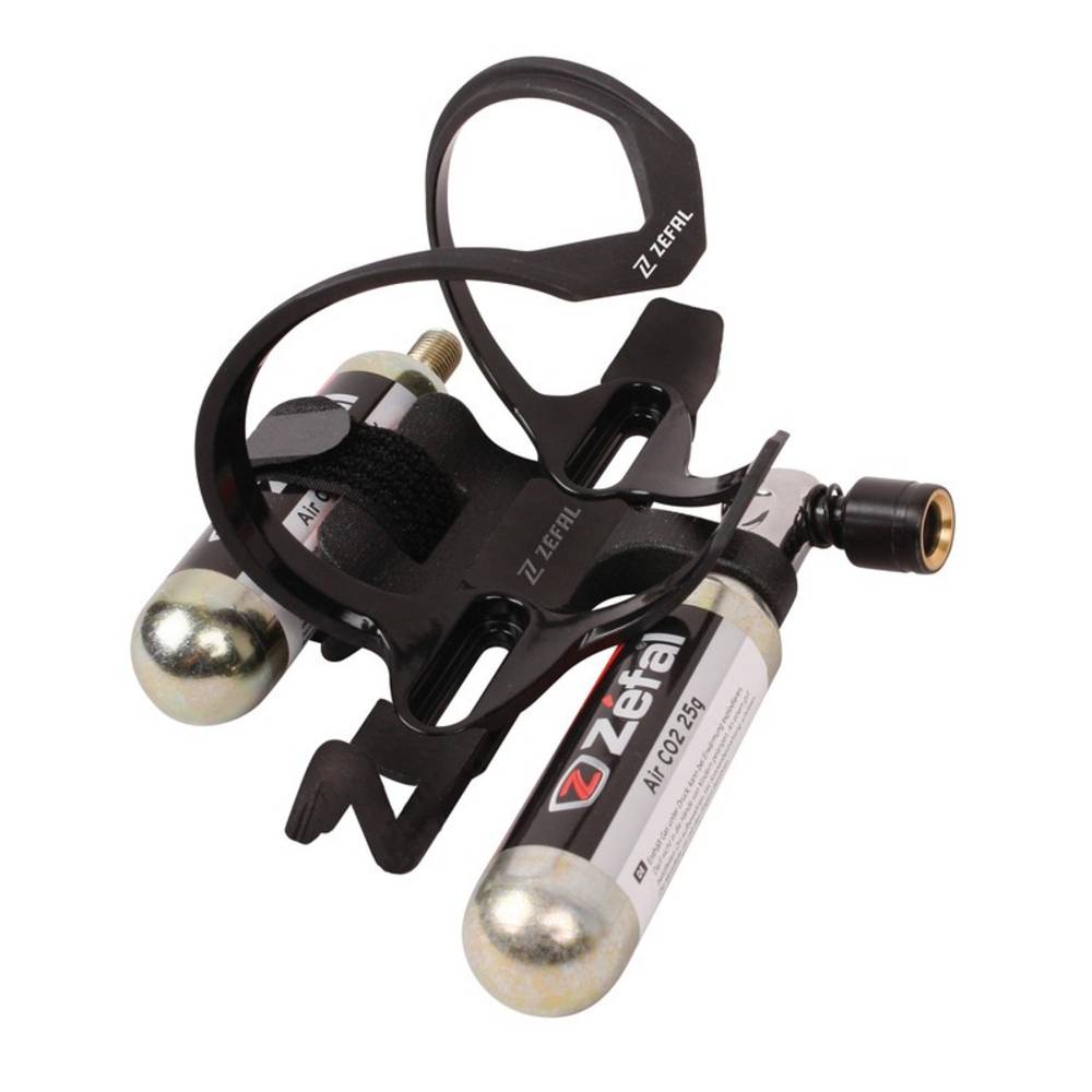 Zéfal Trinkflaschenhalter Pulse Z2i, ohne Pumpe und Kartuschen, schwarz