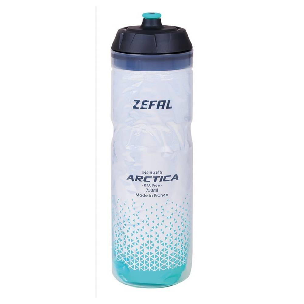Zéfal Trinkflasche "Arctica 75", 750 ml, silver-caribbean green