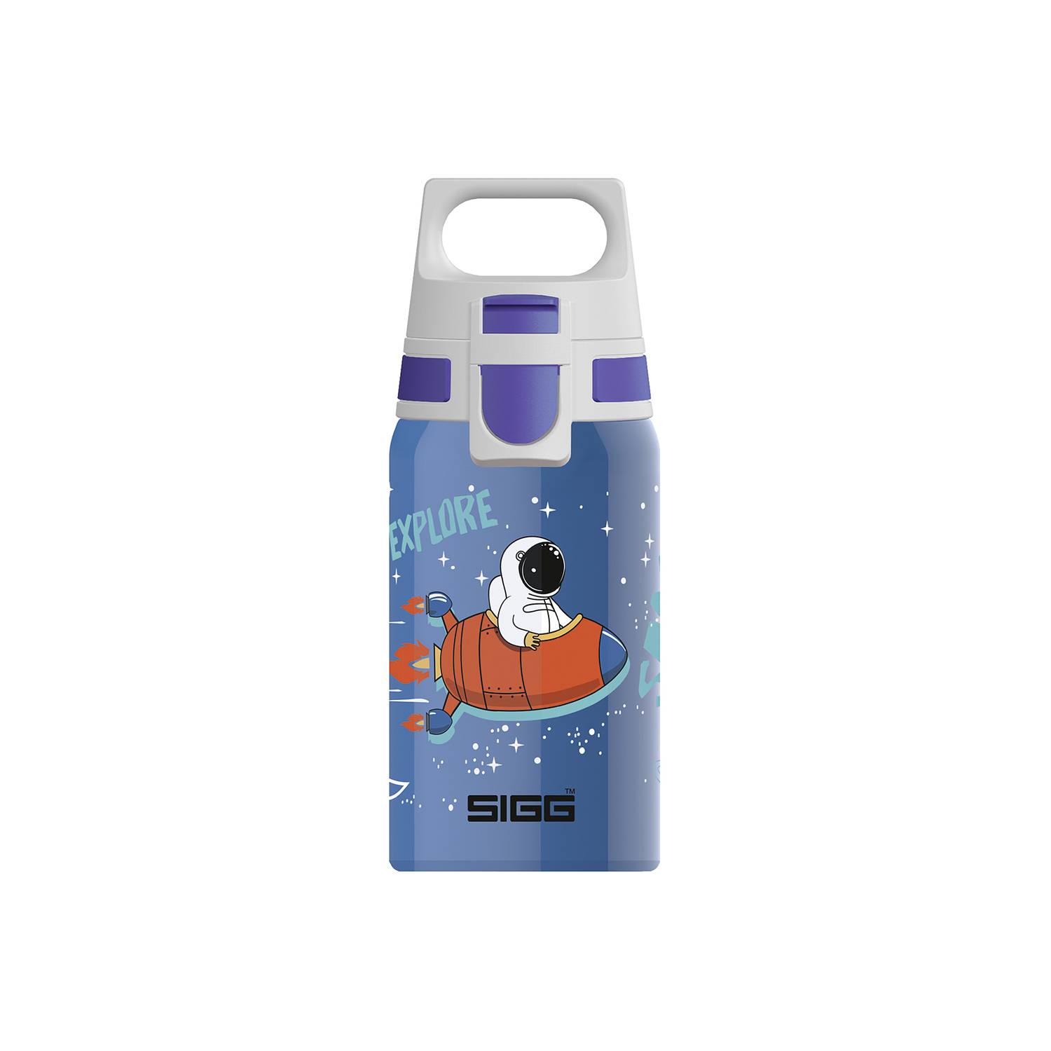SIGG Trinkflasche Shield One Space 0,5l, blau
