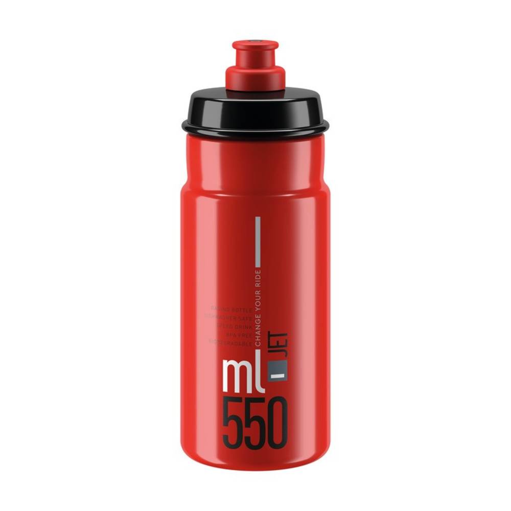Elite Trinkflasche Jet 550ml, rot