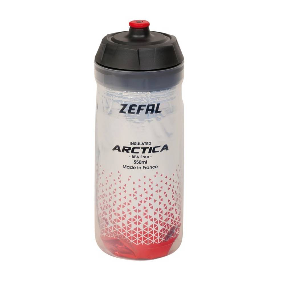 Zéfal Trinkflasche Arctica 55 550ml, silber/rot