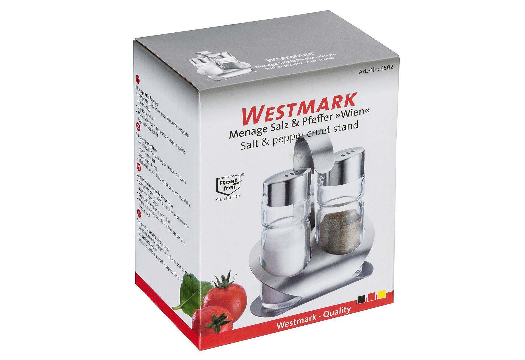 WESTMARK Menage Salz und Pfeffer Wien, 2 tlg