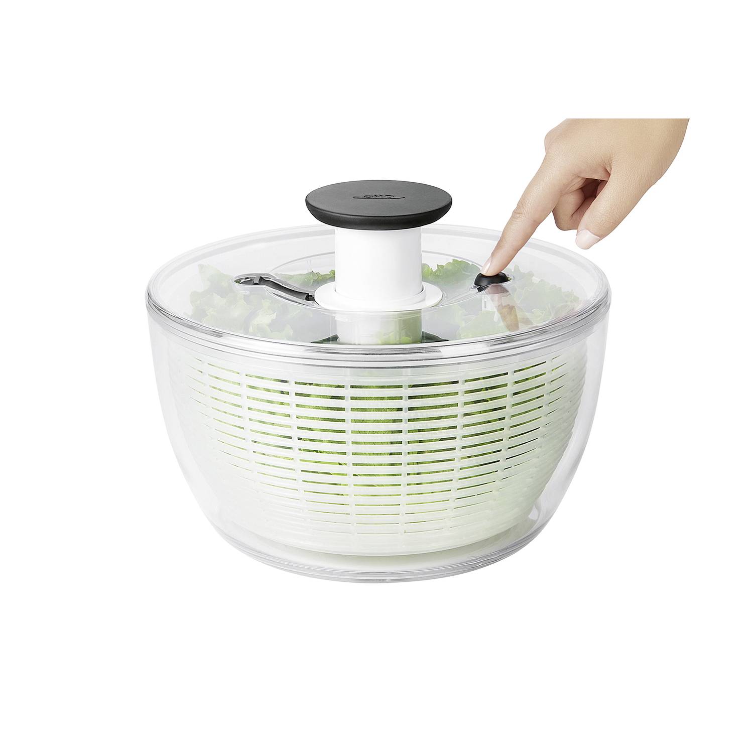 OXO Salatschleuder 4.0, klar