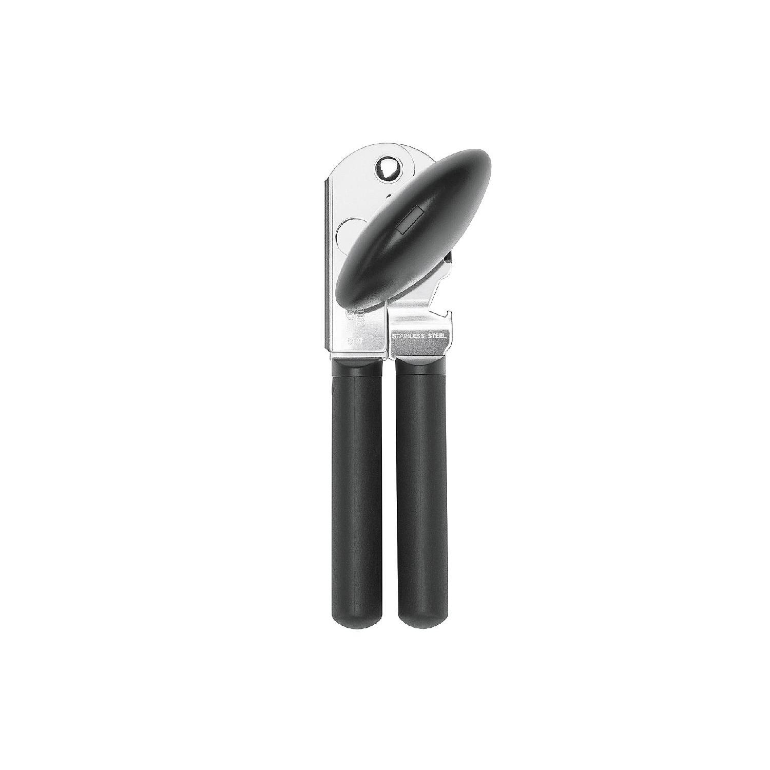 OXO Good Grips Komfort-Dosenöffner Soft Handled Can Opener, schwarz/silber