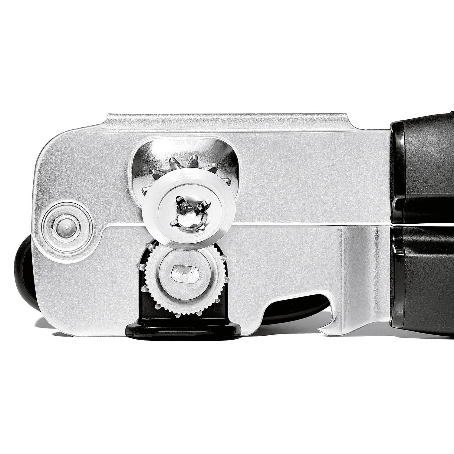 OXO Good Grips Komfort-Dosenöffner Soft Handled Can Opener, schwarz/silber