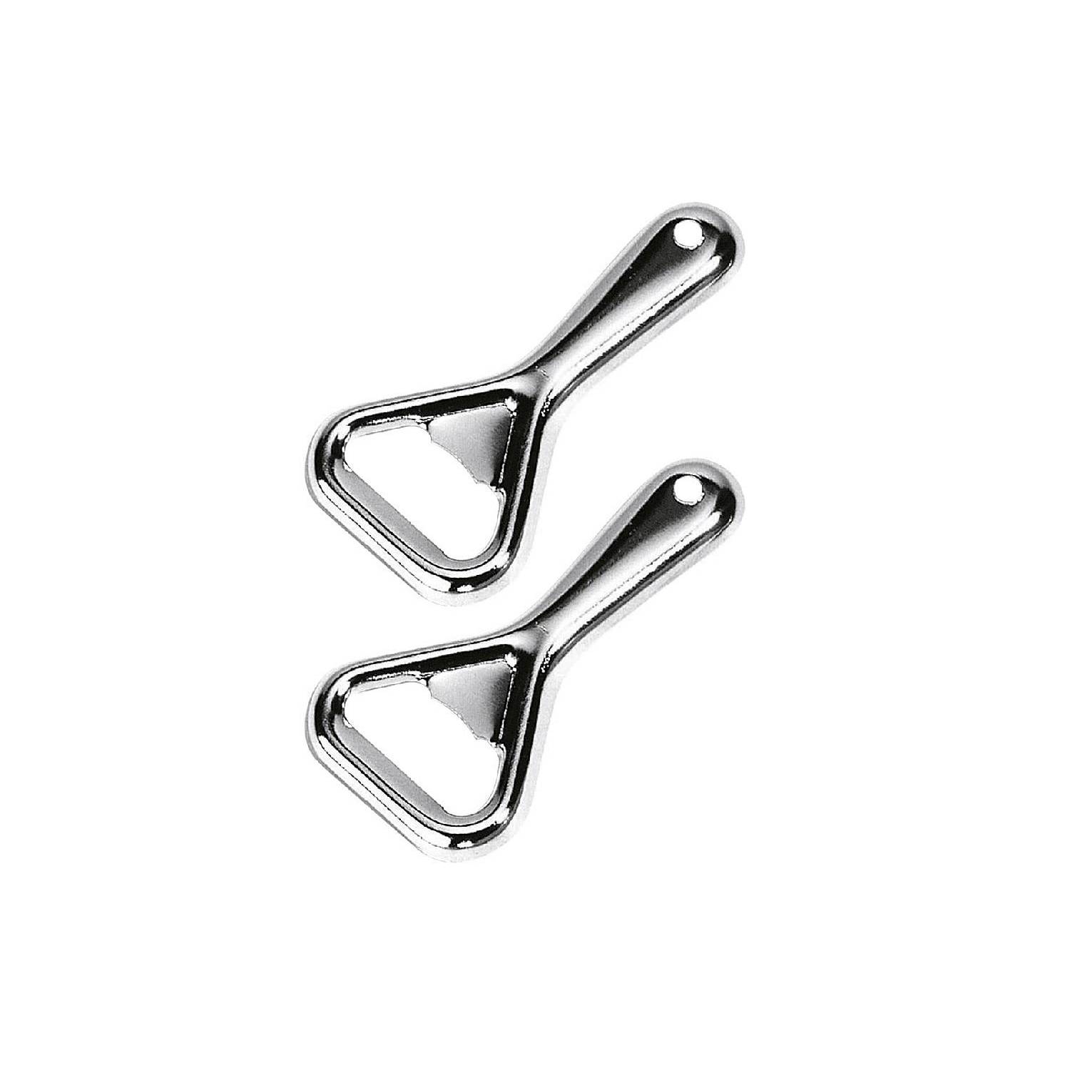 Westmark Flaschenöffner/Kapselheber Metall, silber (2er Pack)