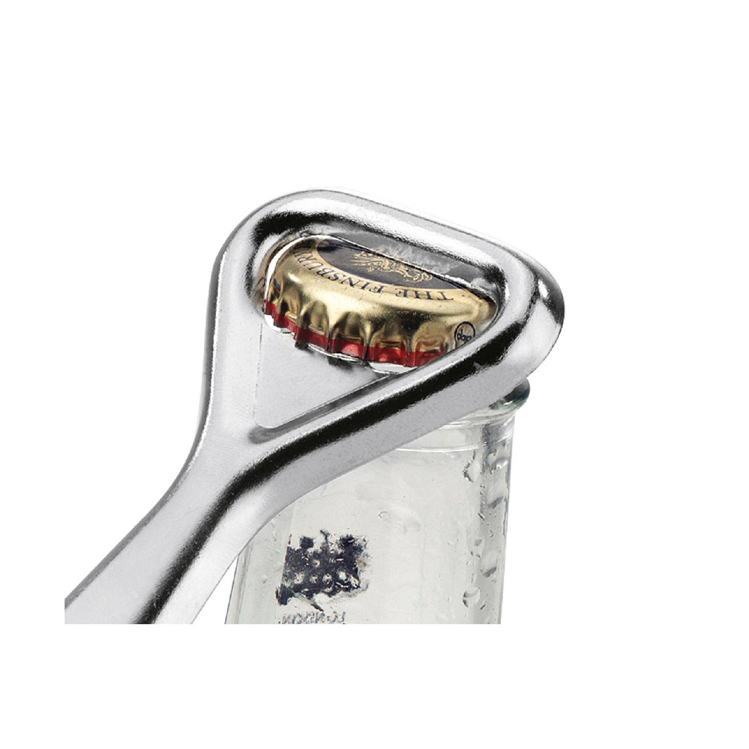 Westmark Flaschenöffner/Kapselheber Metall, silber (2er Pack)