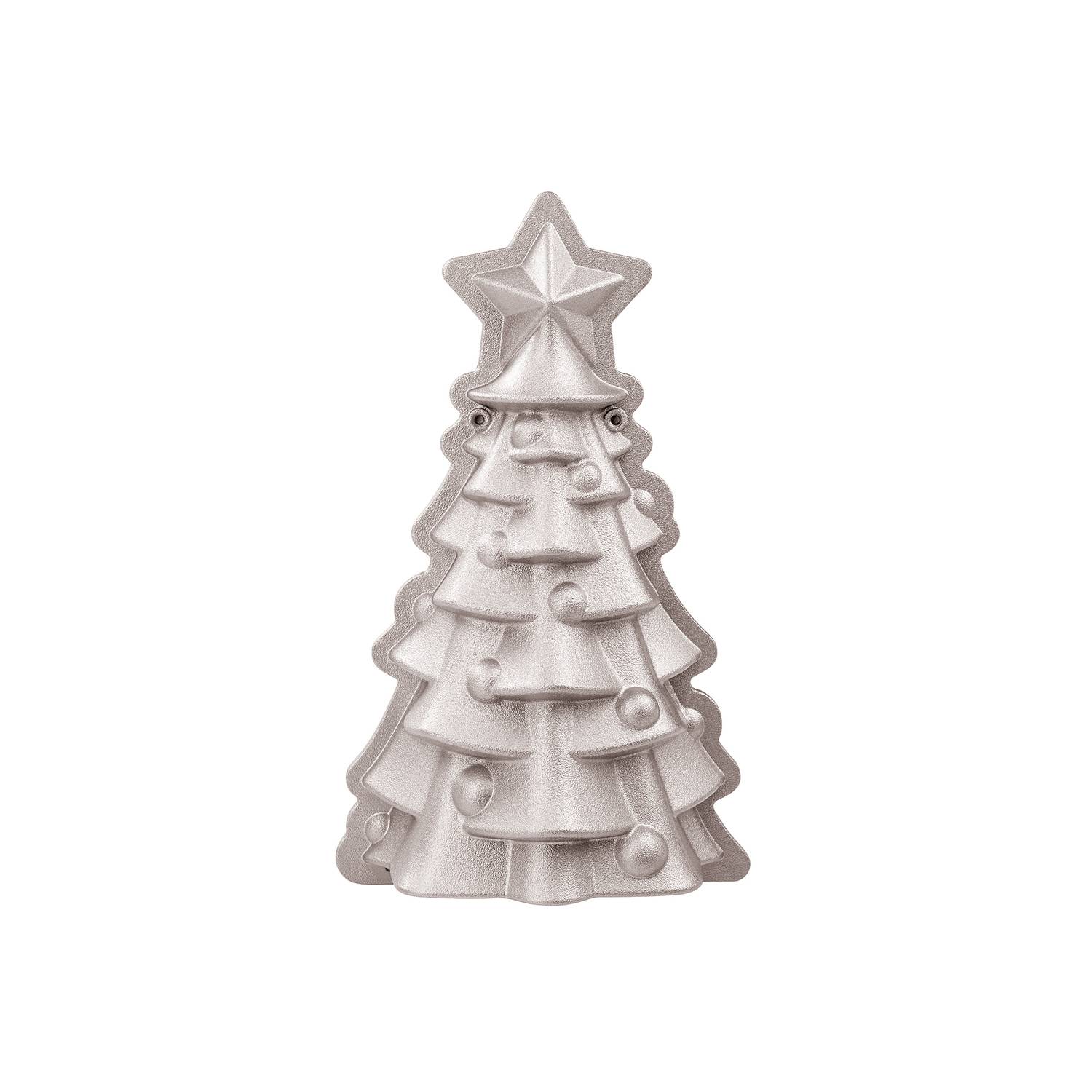 Dr. Oetker Motivbackform Tannenbaum 25,5x15x7cm inkl. Ständer, silber