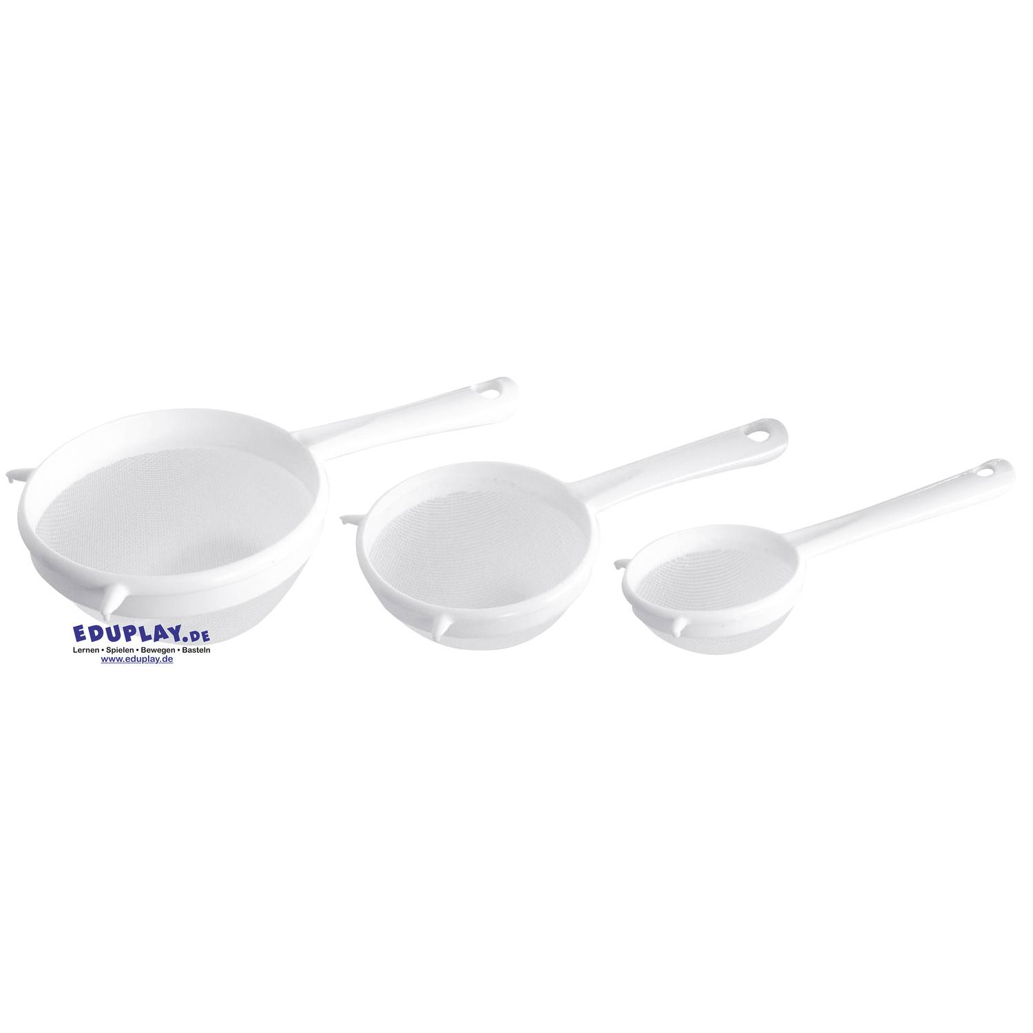 FACKELMANN Sieb 15 cm, weiß