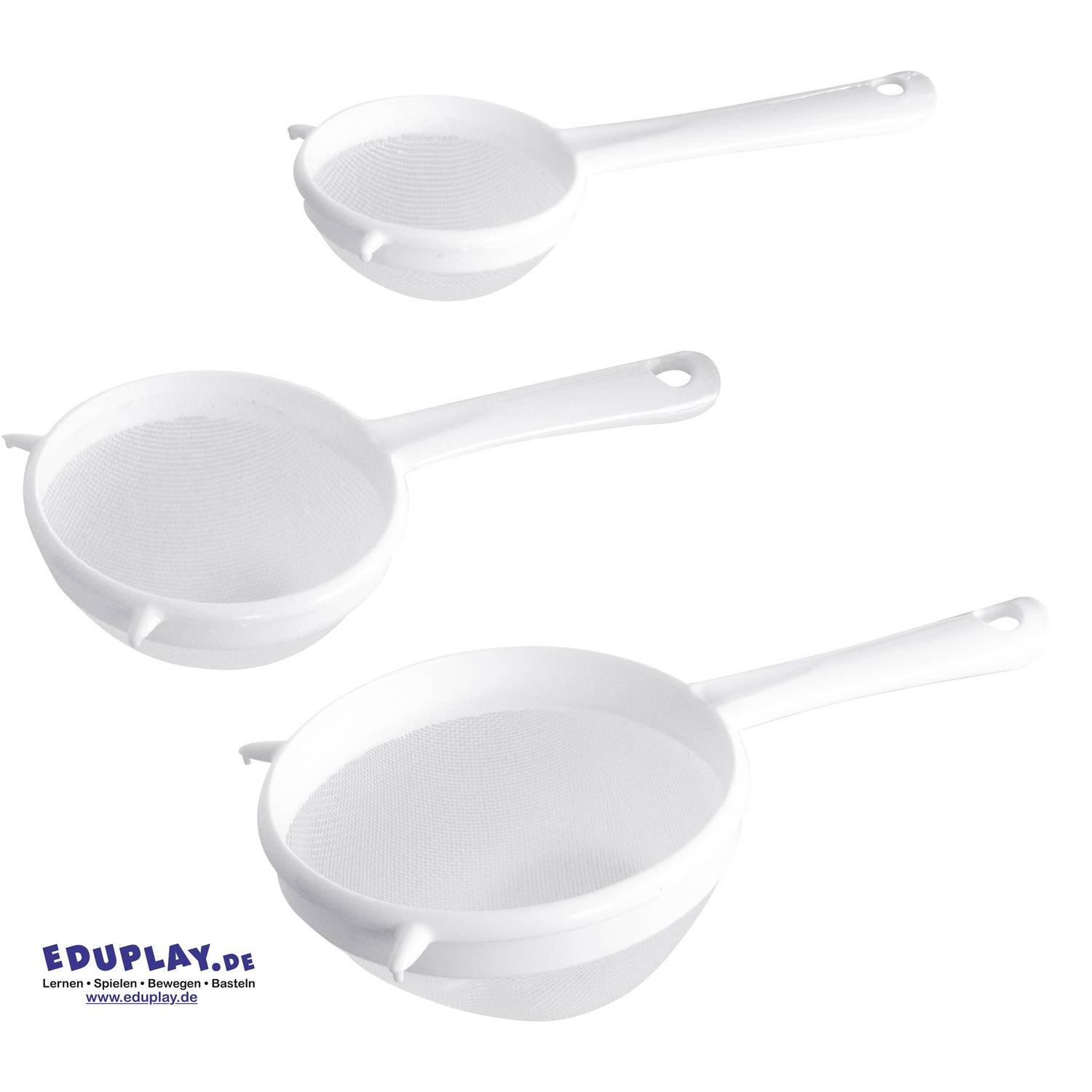 FACKELMANN Sieb 15 cm, weiß