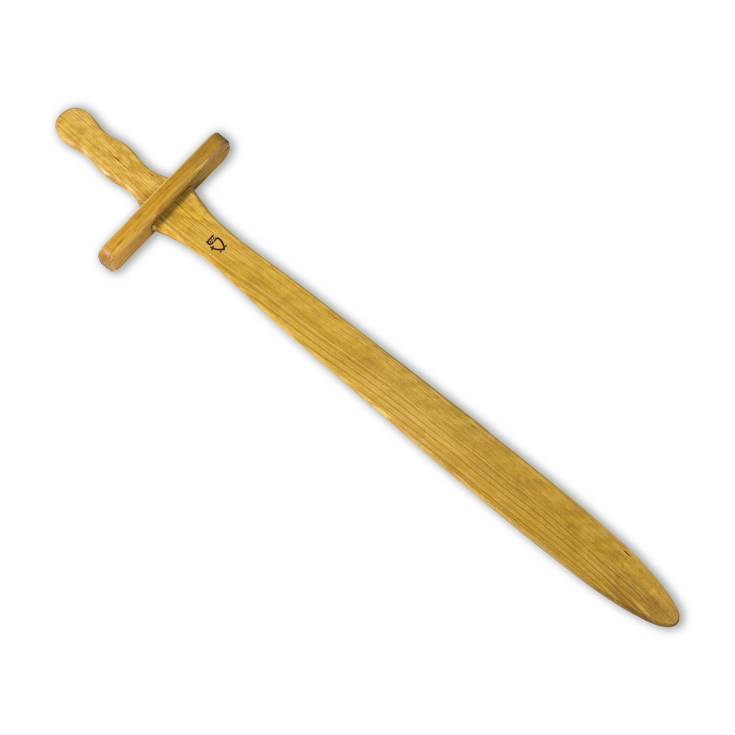 BestSaller 1103 Ritter Schwert Knappe aus Holz, 59 cm lang, natur