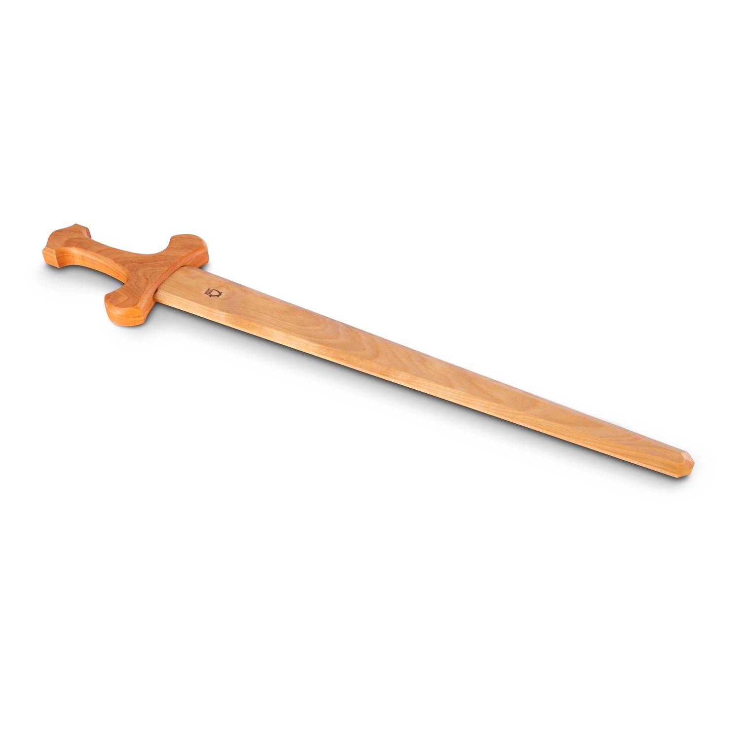 BestSaller 1115 Wikinger Schwert aus Holz, 58cm lang, natur