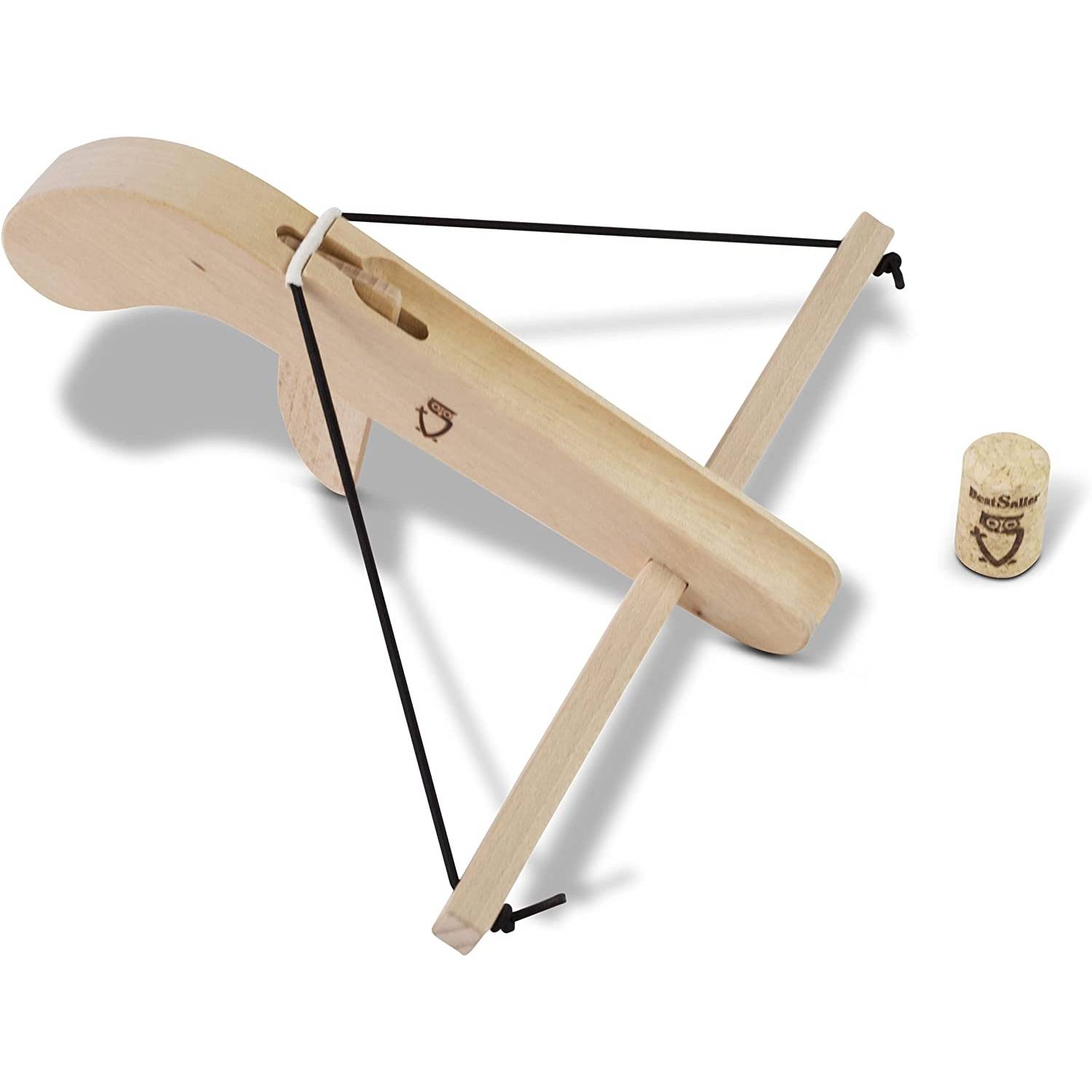 BestSaller 12389 Korken-Schiesser + 1 Korken, 2-teilig (1 Set)