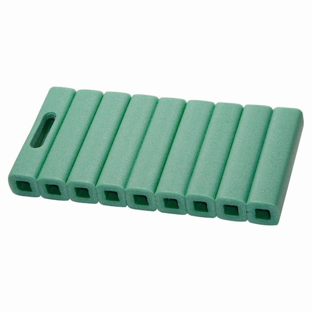 Siena Garden Röhrenkissen, 41 x 20 x 4,5 cm, grün