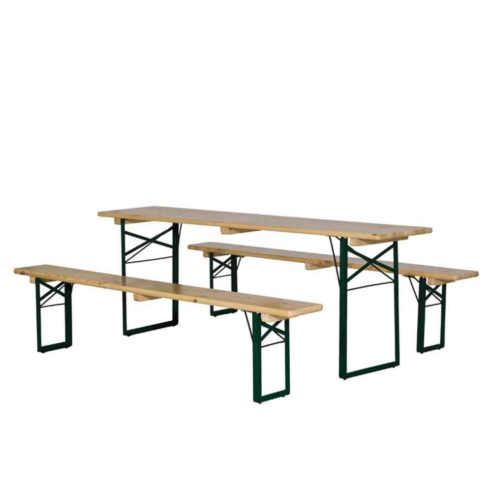 Siena Garden Schnapper für Bänke und Tische von Festzeltgarnituren, Metall, silber