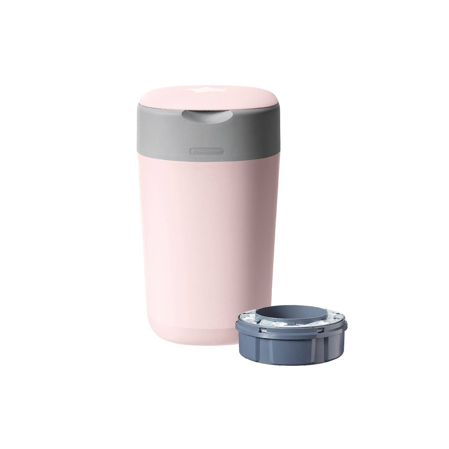 TOMMEE TIPPEE Windeleimer Twist&Click Sangenic rosa, rosa