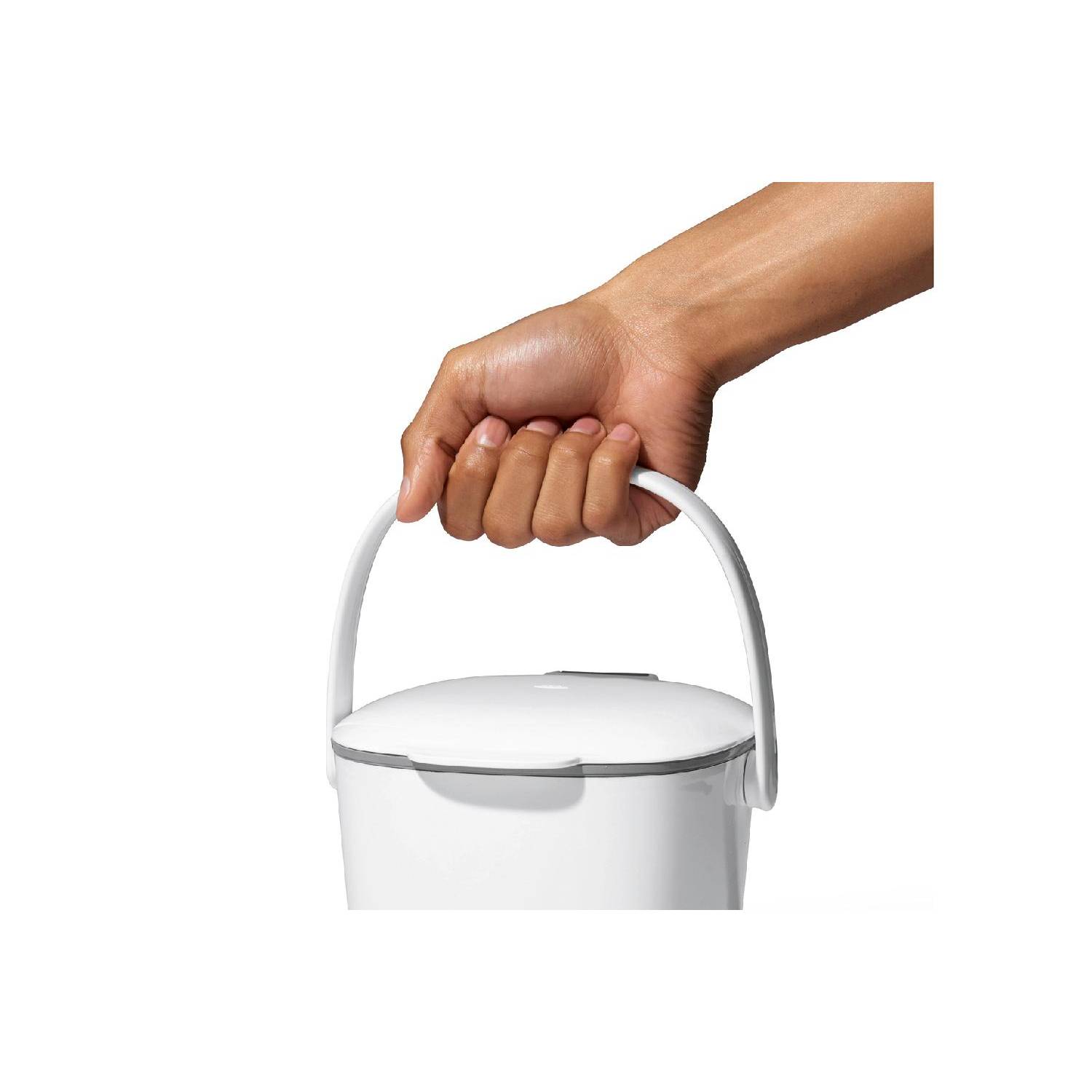 OXO Küchenabfalleimer, 2,8 Liter, weiß