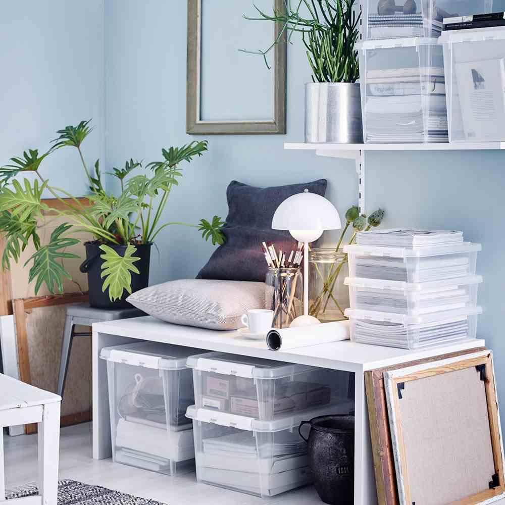 Orthex Clipbox transparent flach 14 l SmartStore Home 15