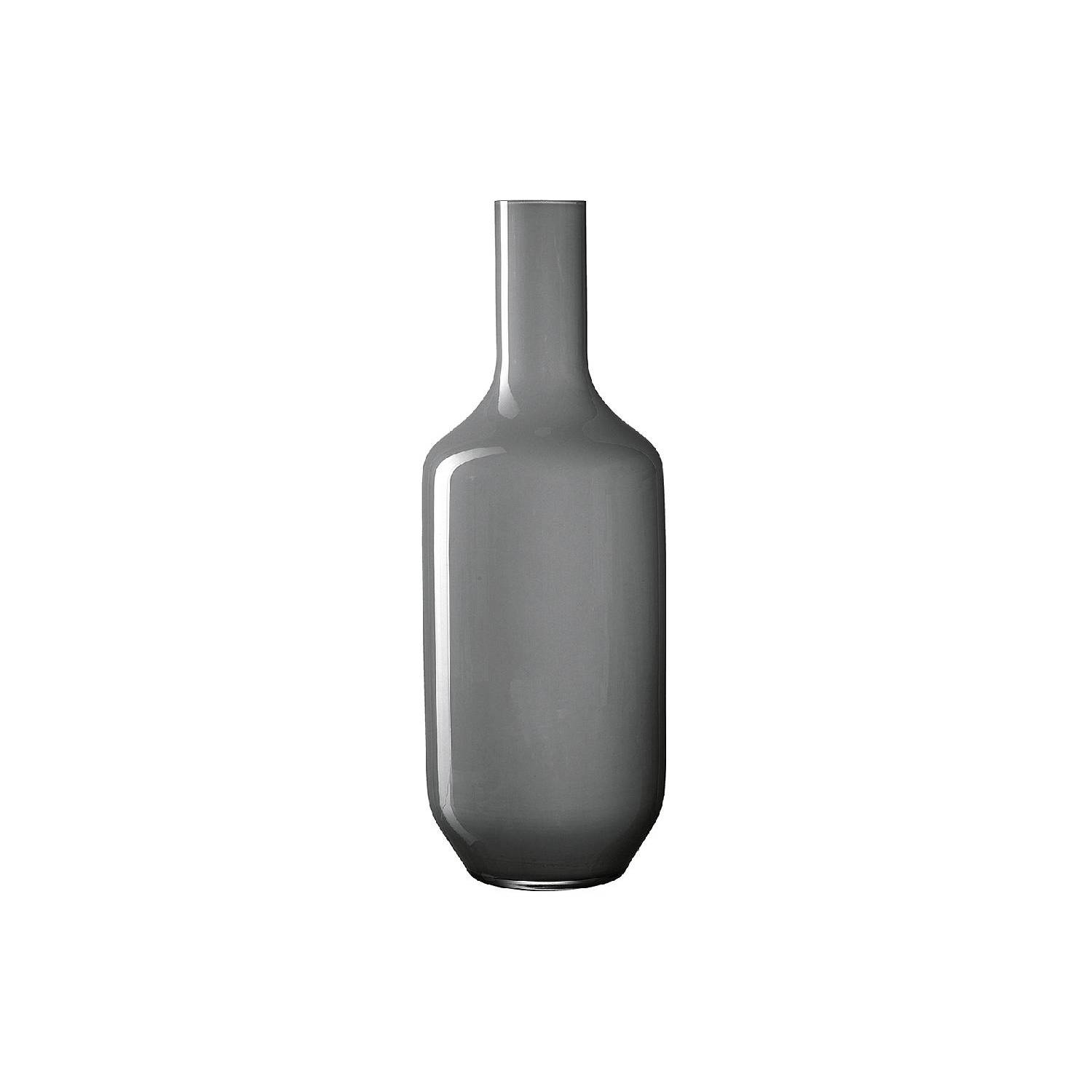 LEONARDO Milano Vase Glas H 50 cm, grau