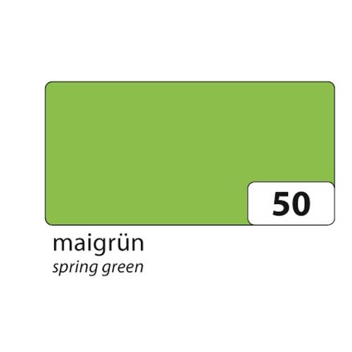 folia Tonkarton 220g/m², 50x70 cm, maigrün (25 Bogen)