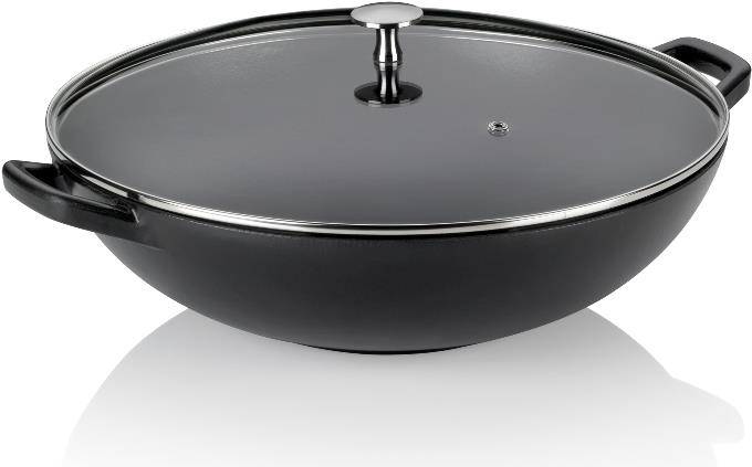 Kela Wok Calido schwarz 36cm Ø, 17cm h, 4L (12475) (12475)